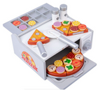Kids Wooden DIY Pizza Making Oven Playset Toy