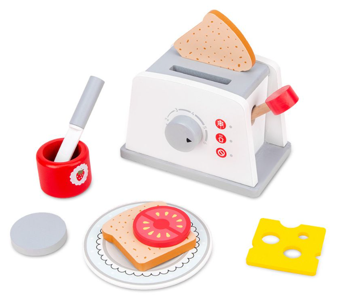 Kids Mini Toaster Wooden Toy