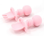 Baby Silicone Cutlery Set - Spoon and Fork